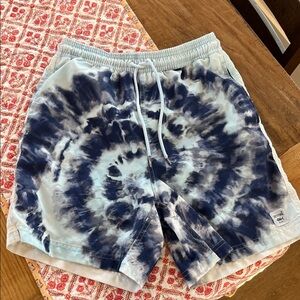 Men's Tie-Dye Swim Trunks